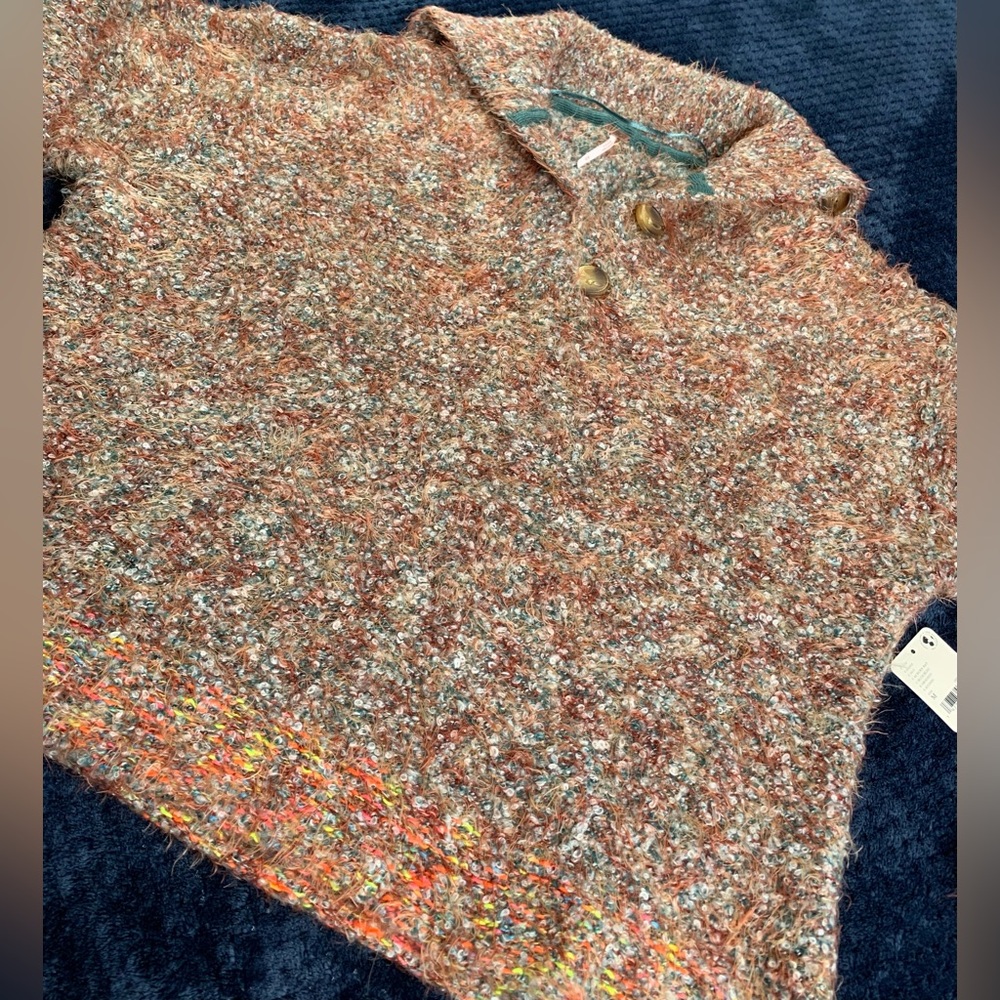 Free People Stellar Pullover Sweater in
Auburn Bay NWT MEDIUM - Picture 3 of 16
